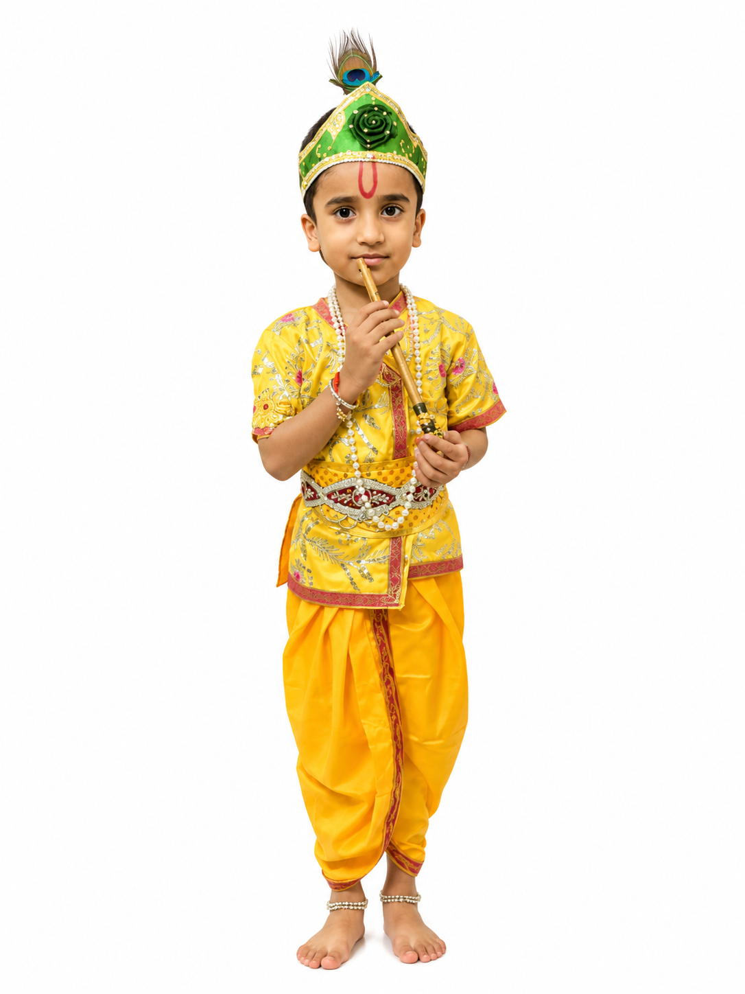 Krishna Fancy Dress Costume for Kids | Lord Krishna Traditional Costume | Bachpanbela Fancy Dress & Costumes