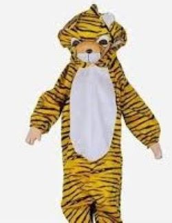 Tiger Animal Fancy Dress Costume for Kids | Jungle Animal Costume | Bachpanbela Fancy Dress & Costumes