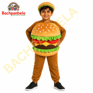 Burger Fancy Dress Costume on Rent