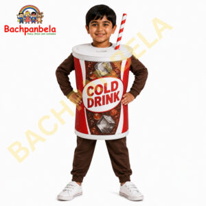 Cold Drink Fancy Dress Costume on Rent