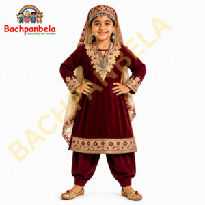 Kashmiri Girl Fancy Dress Costume on Rent
