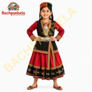 Himachali Girl Fancy Dress Costume on Rent
