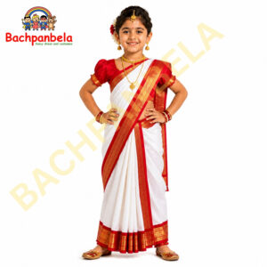 Bengali Saree Girl Fancy Dress Costume on Rent
