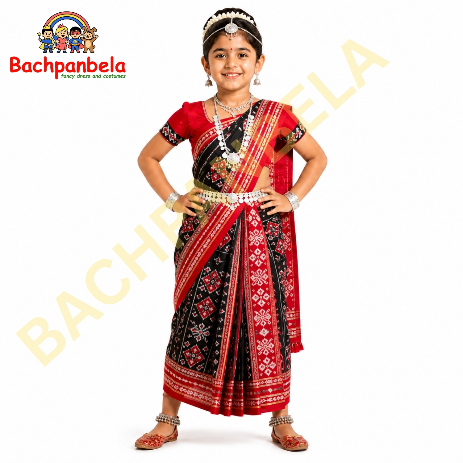 Odisha Girl Fancy Dress Costume on Rent