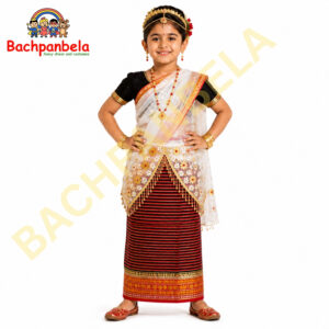 Manipur Girl Fancy Dress Costume on Rent