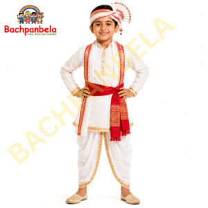 Manipur Boy Fancy Dress Costume on Rent