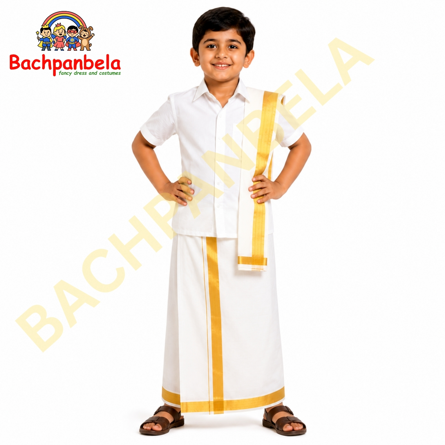 Kerala Boy Fancy Dress Costume on Rent