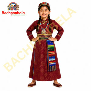 Ladakh Girl Fancy Dress Costume on Rent