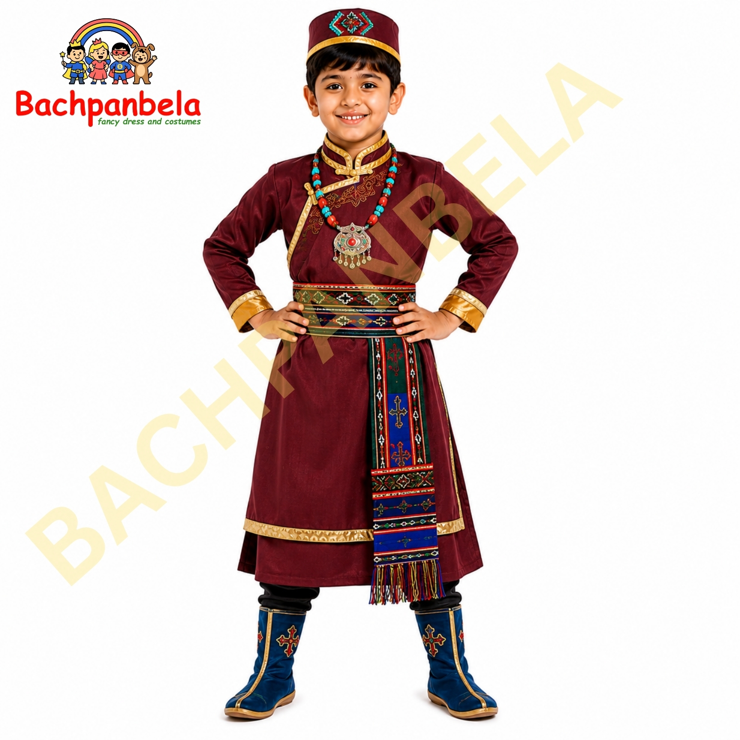 Ladakh Boy Fancy Dress Costume on Rent