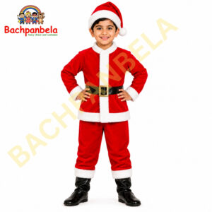 Santa Claus Fancy Dress Costume on Rent