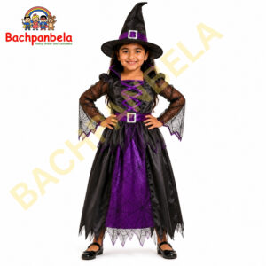 Halloween Witch Fancy Dress Costume on Rent