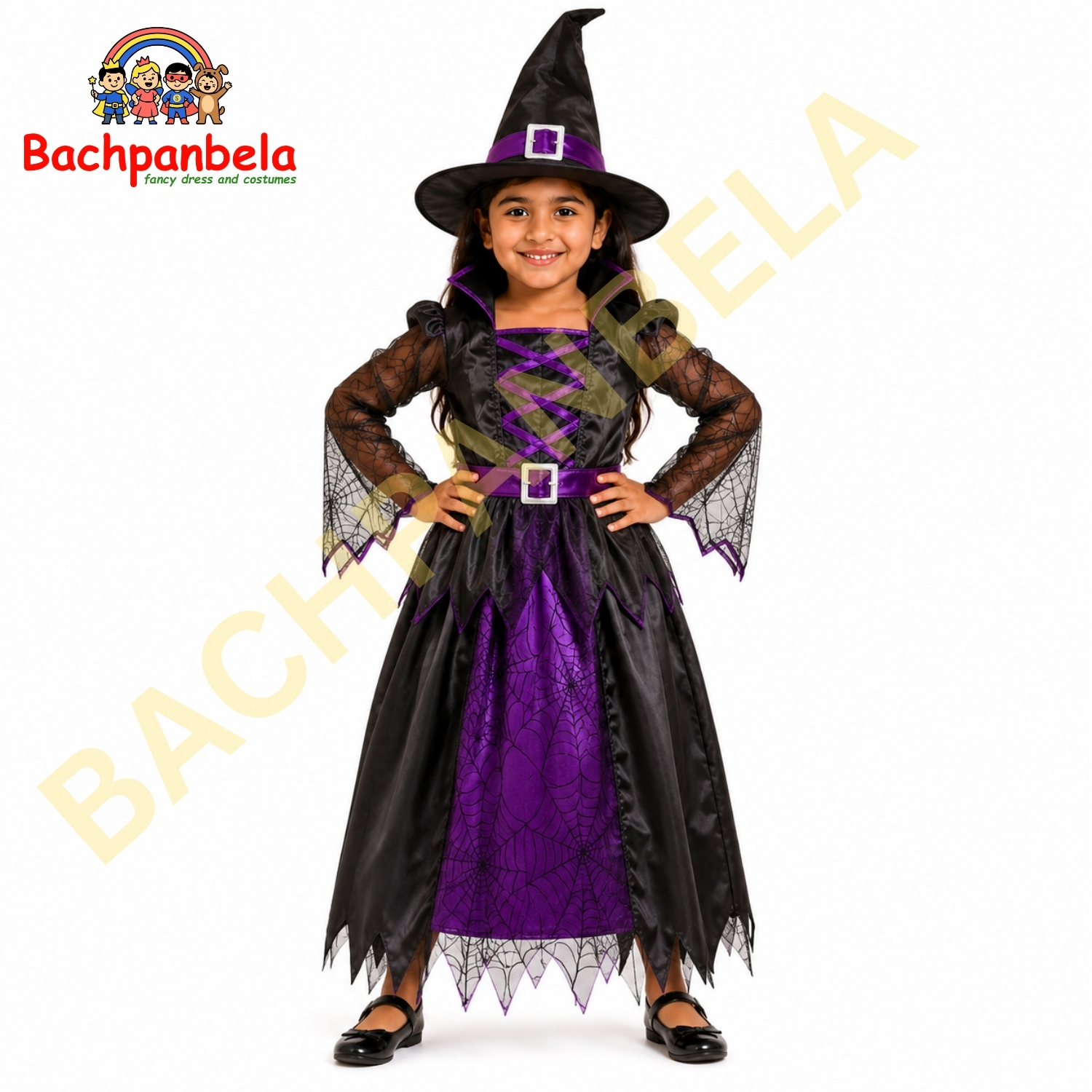 Halloween Witch Fancy Dress Costume on Rent