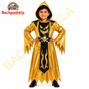 Halloween Golden Robe Fancy Dress Costume on Rent