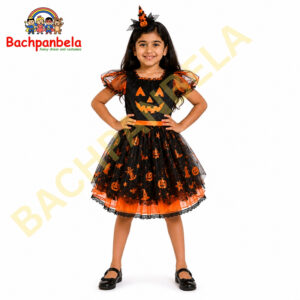 Halloween Theme Party Girl Fancy Dress Costume on Rent