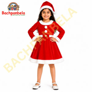 Christmas Gown Kids Adult Fancy Dress Costume on Rent