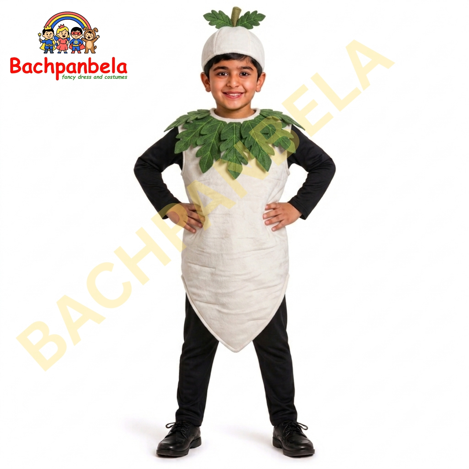 Radish Muli Fancy Dress Costume on Rent