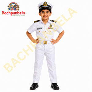 Indian Navy Officer Fancy Dress Costume on Rent