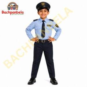 Security Guard Fancy Dress Costume on Rent