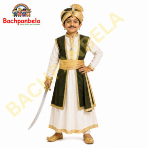 Shivaji Maharaj Fancy Dress Costume on Rent