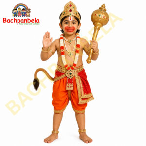 Lord Hanuman Fancy Dress Costume on Rent