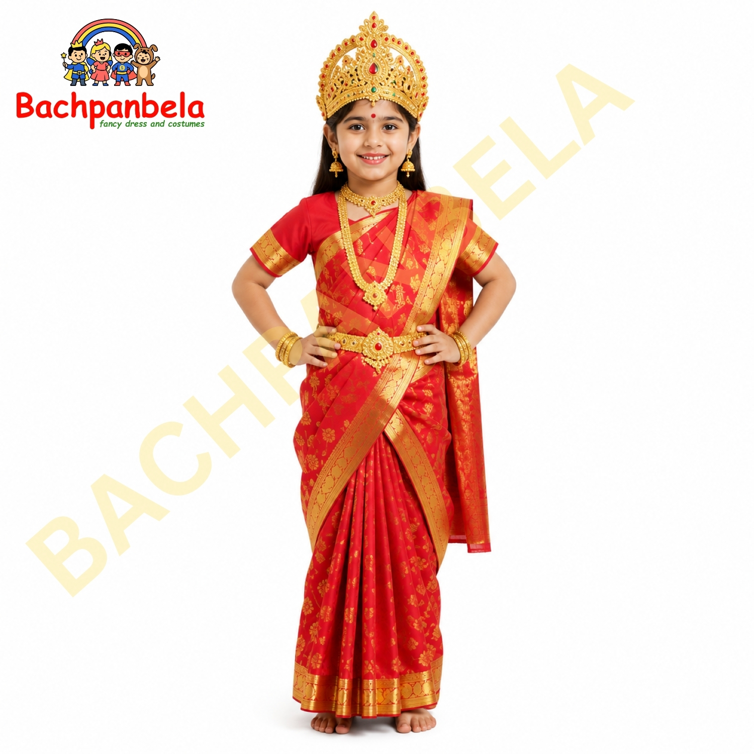 Lord Durga Fancy Dress Costume on Rent