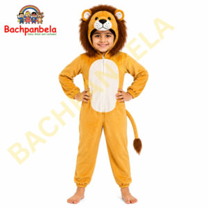 Lion Sher Fancy Dress Costume on Rent