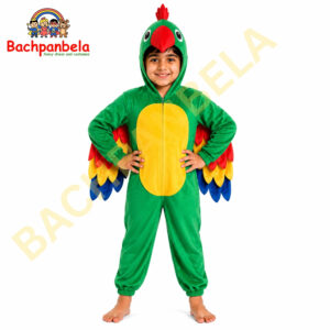 Parrot Tota Fancy Dress Costume on Rent